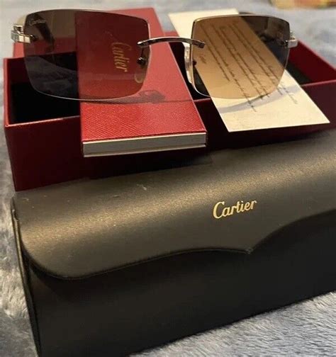 wood grain cartier glasses|authentic cartier buffalo horn glasses.